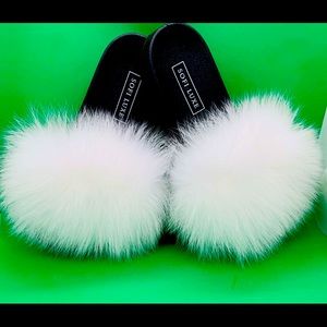 Sandale Sofi Luxe ** brand new** 100% real fur